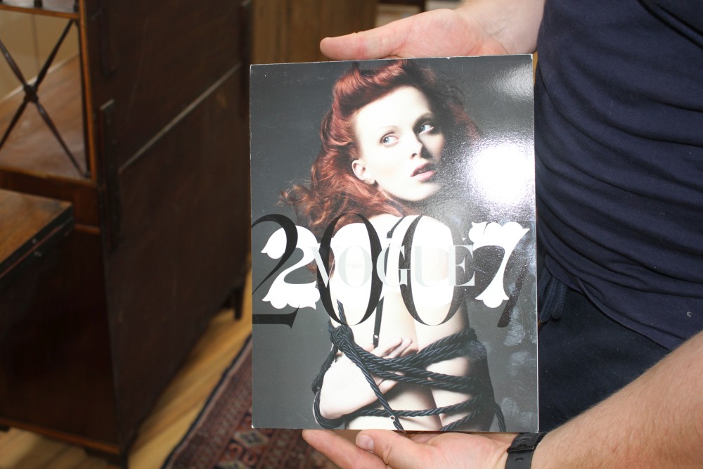 A set of six French Vogue calendars, 2006-11 and 2013